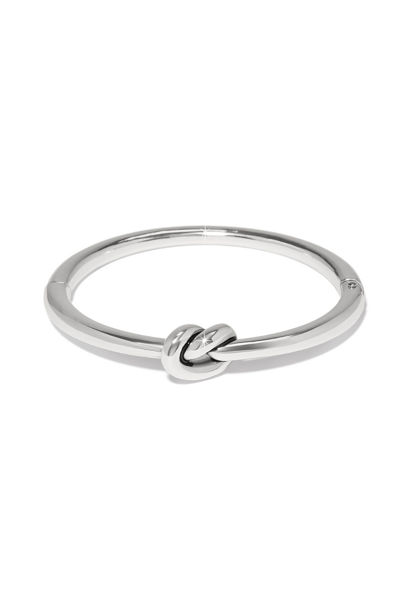 Interlok Single Knit Silver Bracelet