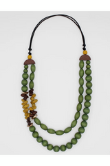 Verde Forrest Wood Necklace