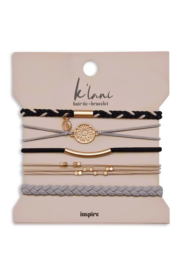 Inspire Hair Tie Bracelets