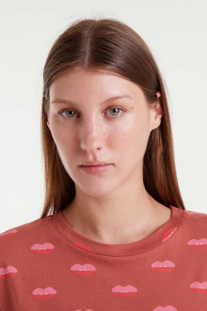 Lips Print Top