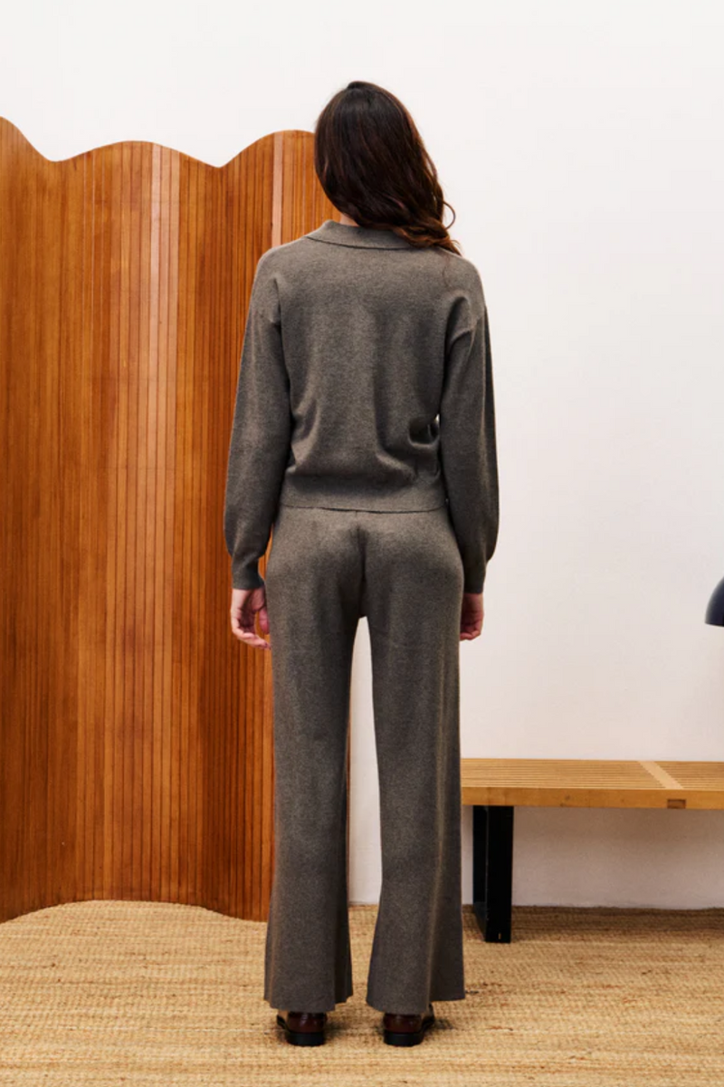 Cosse Taupe Knit Pant