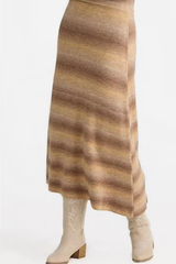 Caramel Ombré Essence Knit Shirt