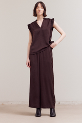 Chicory Casual Banding Wide Leg Pants