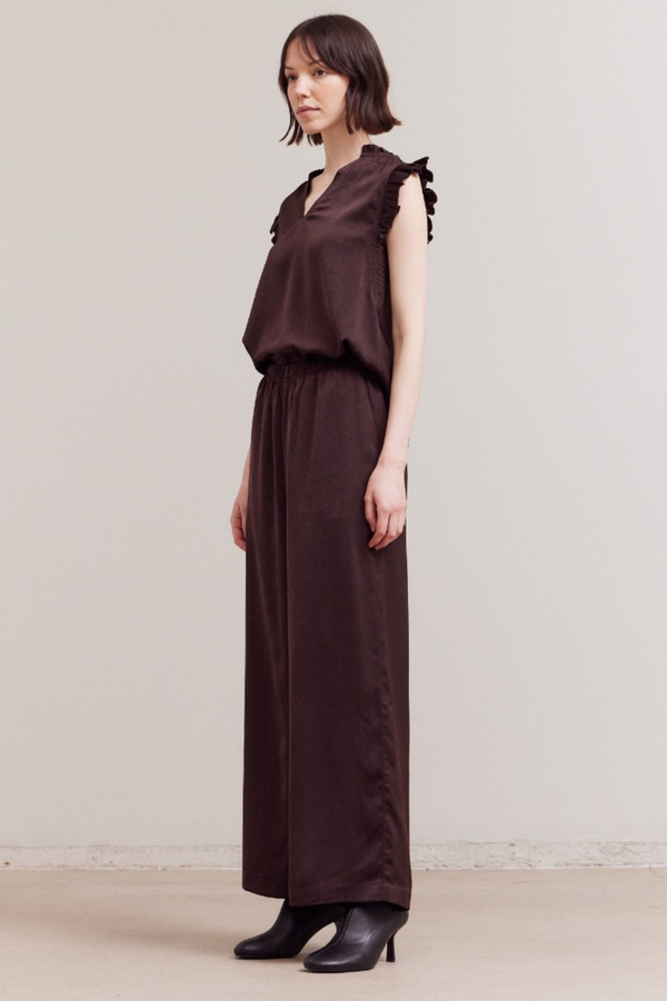 Chicory Casual Banding Wide Leg Pants