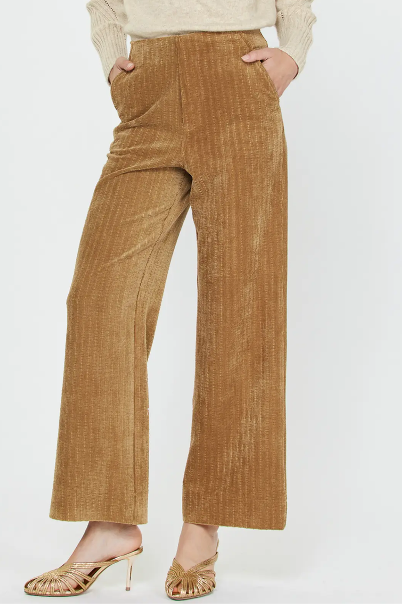 Camel Cord Pants