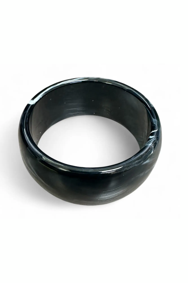 Black Marble Bangle