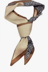 Silky Kerchief for Hair and Neck and Beyond