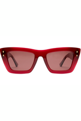 Kaya Raspberry / Plum Polarized Lens