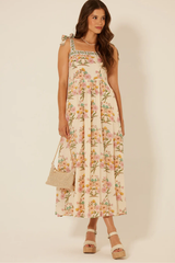 Powder Blue Santa Barabra Dress