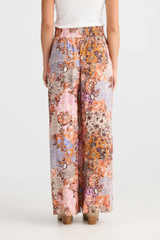 Orange Print Freedom Pant