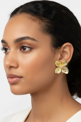 Gold Filled Open Heart Earring