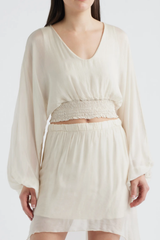 Off White Forum Loong Sleeve Top