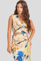 Multi Mangrove Crop Top
