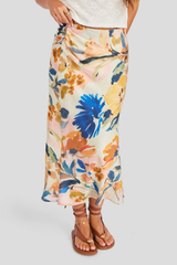 Multi Mangrove Midi Skirt