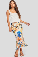 Multi Mangrove Midi Skirt