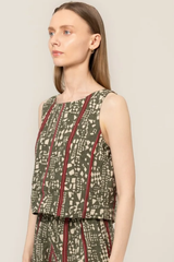 Sage Mirage Lior Sleeveless Top