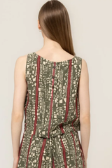 Sage Mirage Lior Sleeveless Top