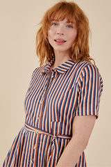 Dawn Retro Stripe Dress