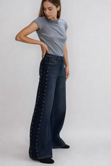 Andrews Two Year Wash Studded Denim Pants