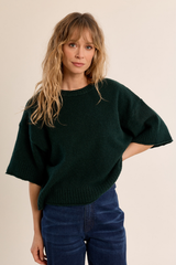 Forrest 3/4 Sleeve Knit Top