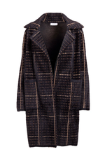 Marceau Houndstooth Coat