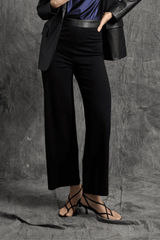 Denver Hi Waist Wide Leg Ponte Pant