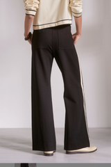 Black/Natural Track Pant