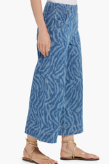 Current Ripples Leo Palazzo Denim