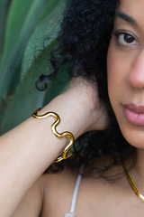 Alma Cuff - 18K Gold Plated