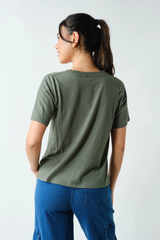Pima Cotton Blend V-Neck Tees