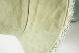 Sage Keanu Heavy Cotton Twill Raw Edge Bucket Hat