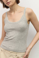 Grey Grace Top Knit Tank