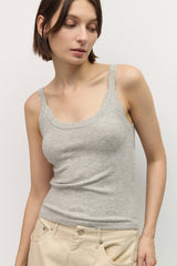 Grey Grace Top Knit Tank