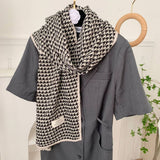 Trendy Houndstooth Scarf