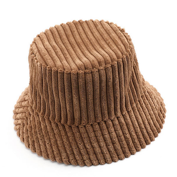 COFFEE VINTAGE CORDUROY BUCKET HAT