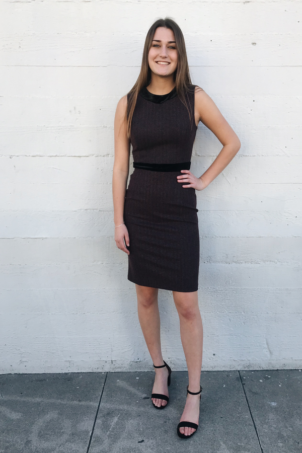 Sheath Sleeveless Dress