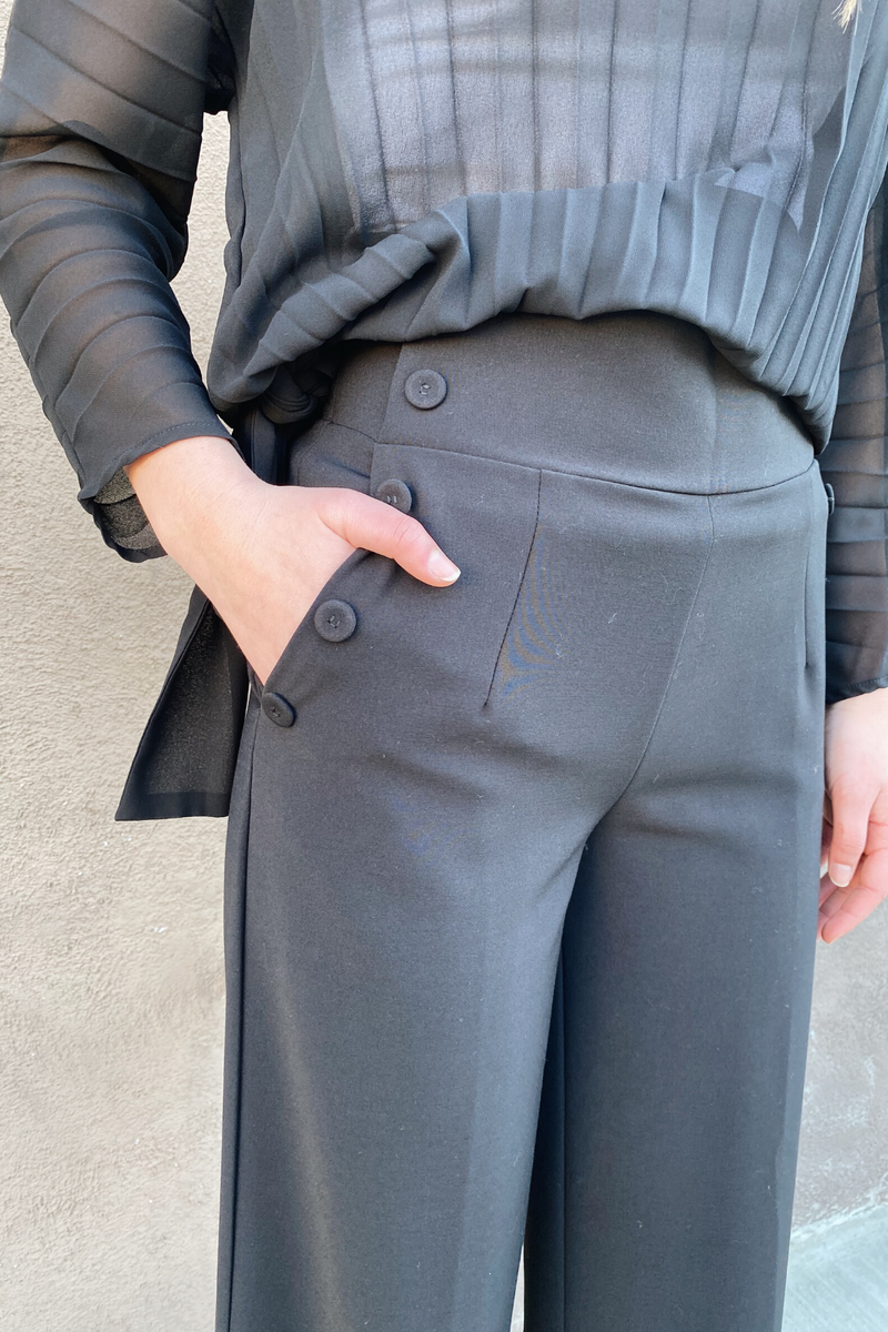 Button Pocket Pants