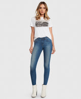 Light Blue Wash Dreamer Mid-rise Skinny Jeans
