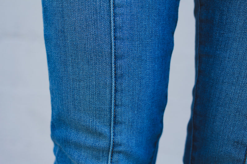 Medium Wash with Center Seam Jeans