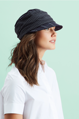 Black/navy Carla Hat