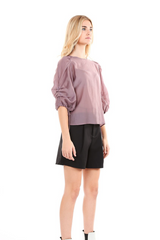 Plum 3/4 Sleeve Top
