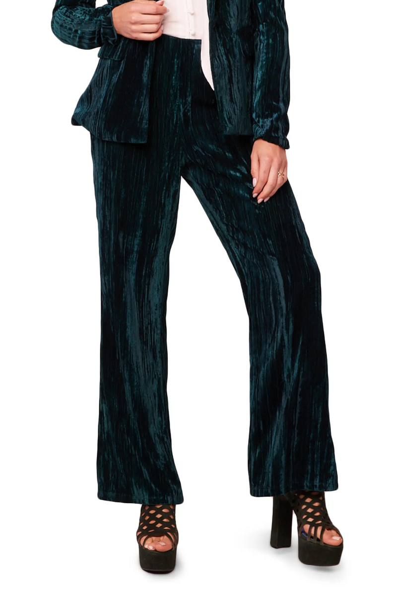 Pine Slendora Crush Velvet Pants