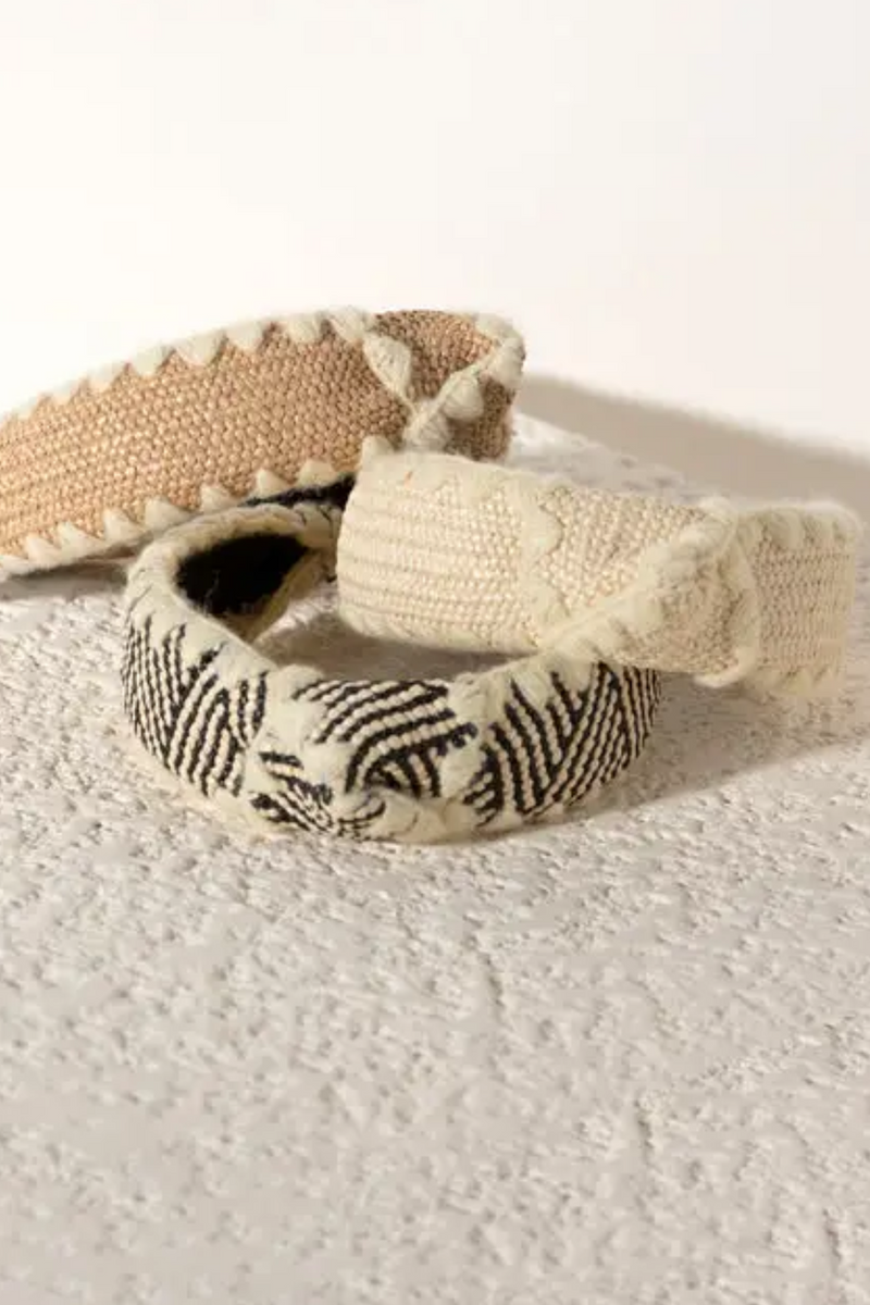 Ivory Knotted Headband