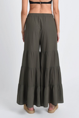 Olive Tiered Pants