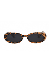 Leopard/Smoke Holden Polarized Sunglasses